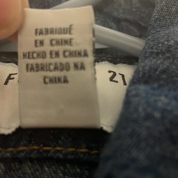 Forever 21 Jean Romper NWOT Size Small for $35 - Picture 13 of 15